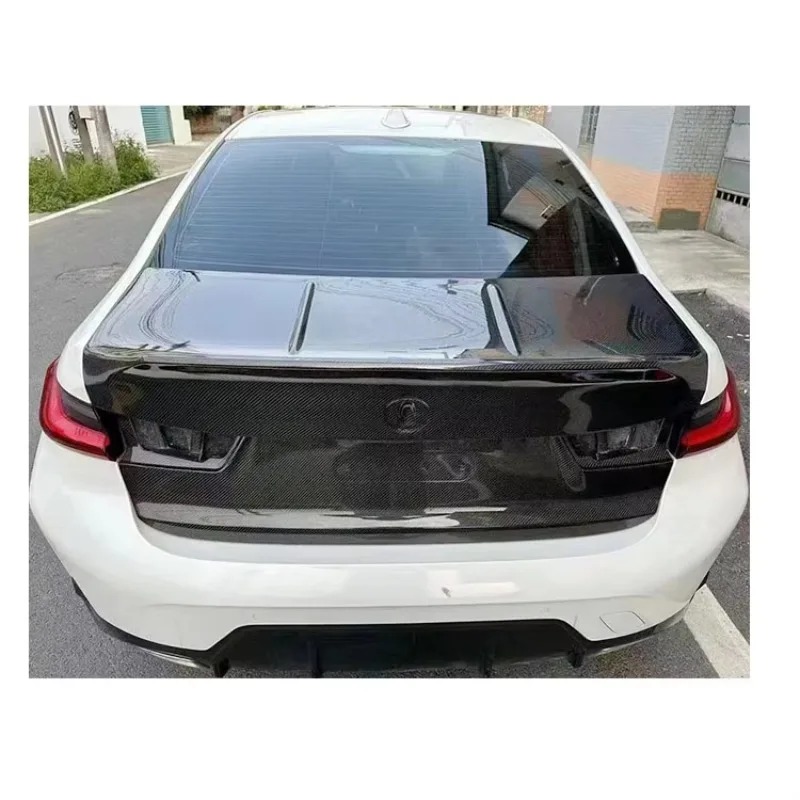 G80  G20 G28  M3 Carbon Fiber Tailgate Cover 330i M340i M Sports Sedan  2019-2024 CSL Type Carbon Fiber Rear Trunk Lid